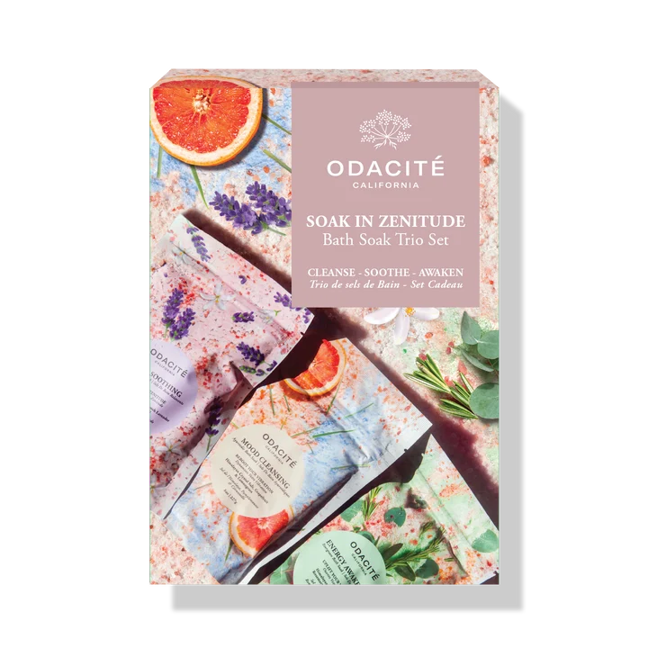 Soak in Zenitude Bath Soak Trio