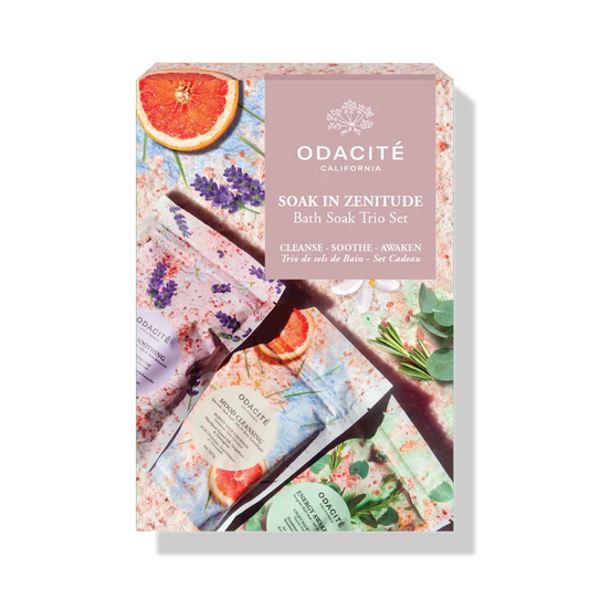 Soak in Zenitude Bath Soak Trio
